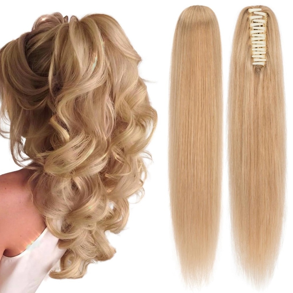 Luxurious Blonde Hair Extension